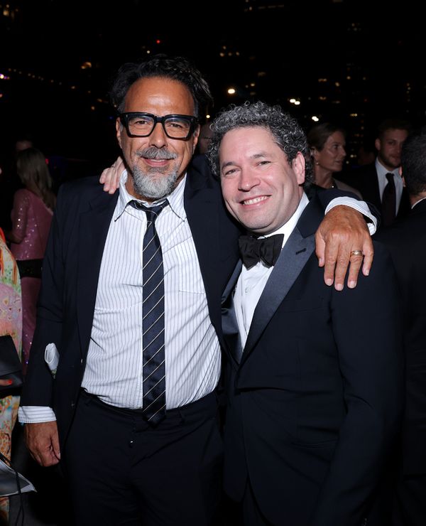 Alejandro González Iñárritu and Gustavo Dudamel Photo