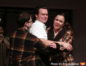 Daniel Radcliffe, Jonathan Groff and Lindsay Mendez @ BroadwayWorld Daniel Radcliffe, Jonathan Groff and Lindsay Mendez Photo
