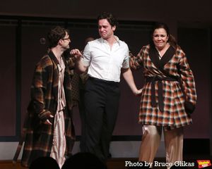 Daniel Radcliffe, Jonathan Groff and Lindsay Mendez @ BroadwayWorld Daniel Radcliffe, Jonathan Groff and Lindsay Mendez Photo