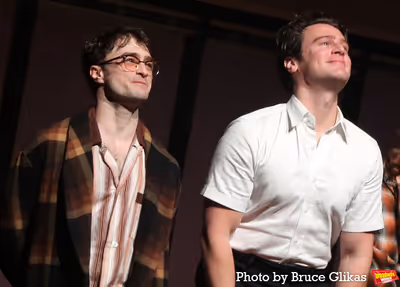 Daniel Radcliffe and Jonathan Groff  Photo