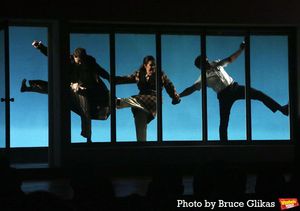 Daniel Radcliffe, Lindsay Mendez and Jonathan Groff @ BroadwayWorld Daniel Radcliffe, Lindsay Mendez and Jonathan Groff Photo