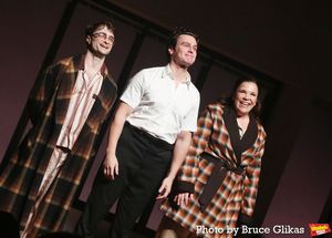 Daniel Radcliffe, Jonathan Groff and Lindsay Mendez @ BroadwayWorld Daniel Radcliffe, Jonathan Groff and Lindsay Mendez Photo