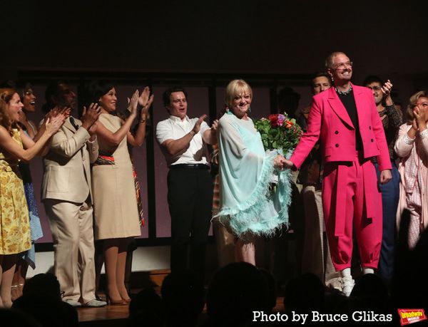 Jonathan Groff, Director Maria Friedman, Choreographer Tim Jackson and The Cast of 