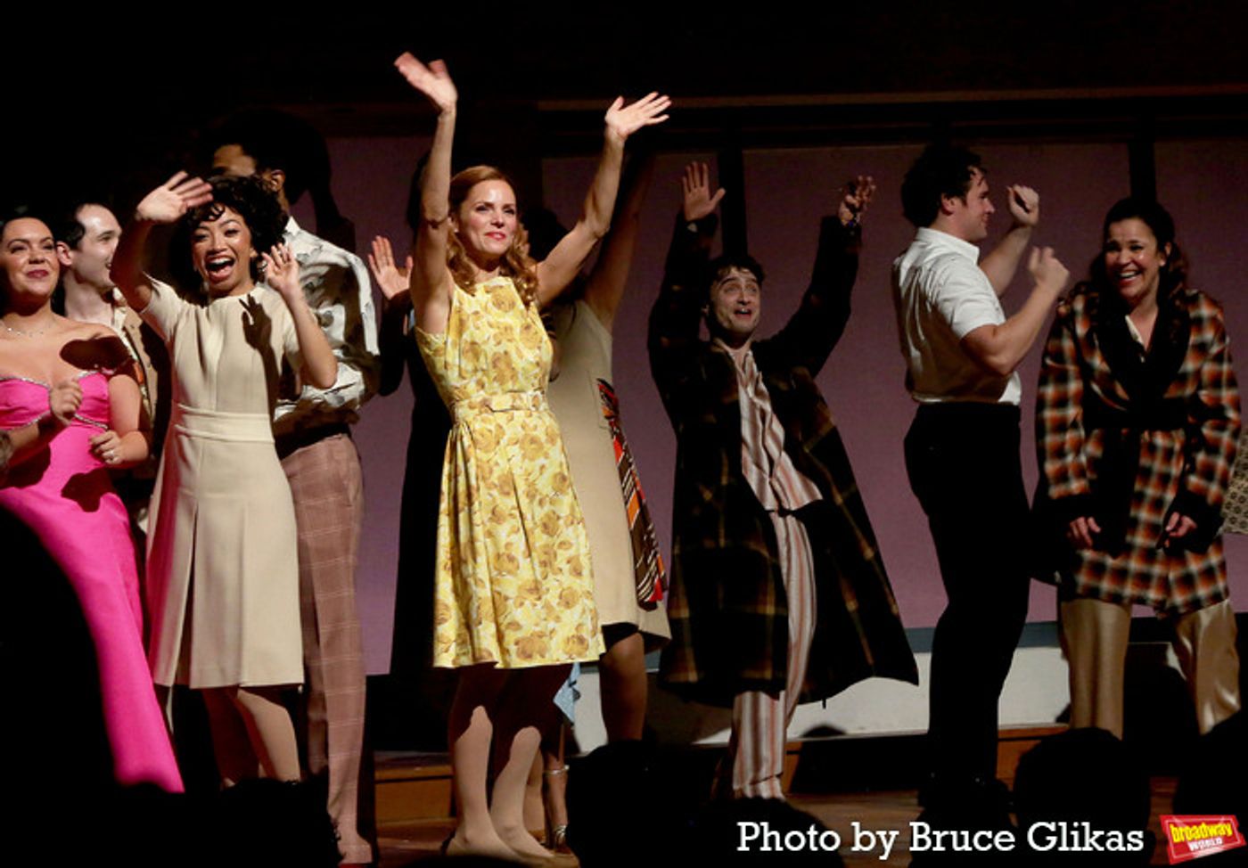 Photos: The Cast of MERRILY WE ROLL ALONG Takes Their Opening Night Bows Photos: The Cast of MERRILY WE ROLL ALONG Takes Their Opening Night Bows Image