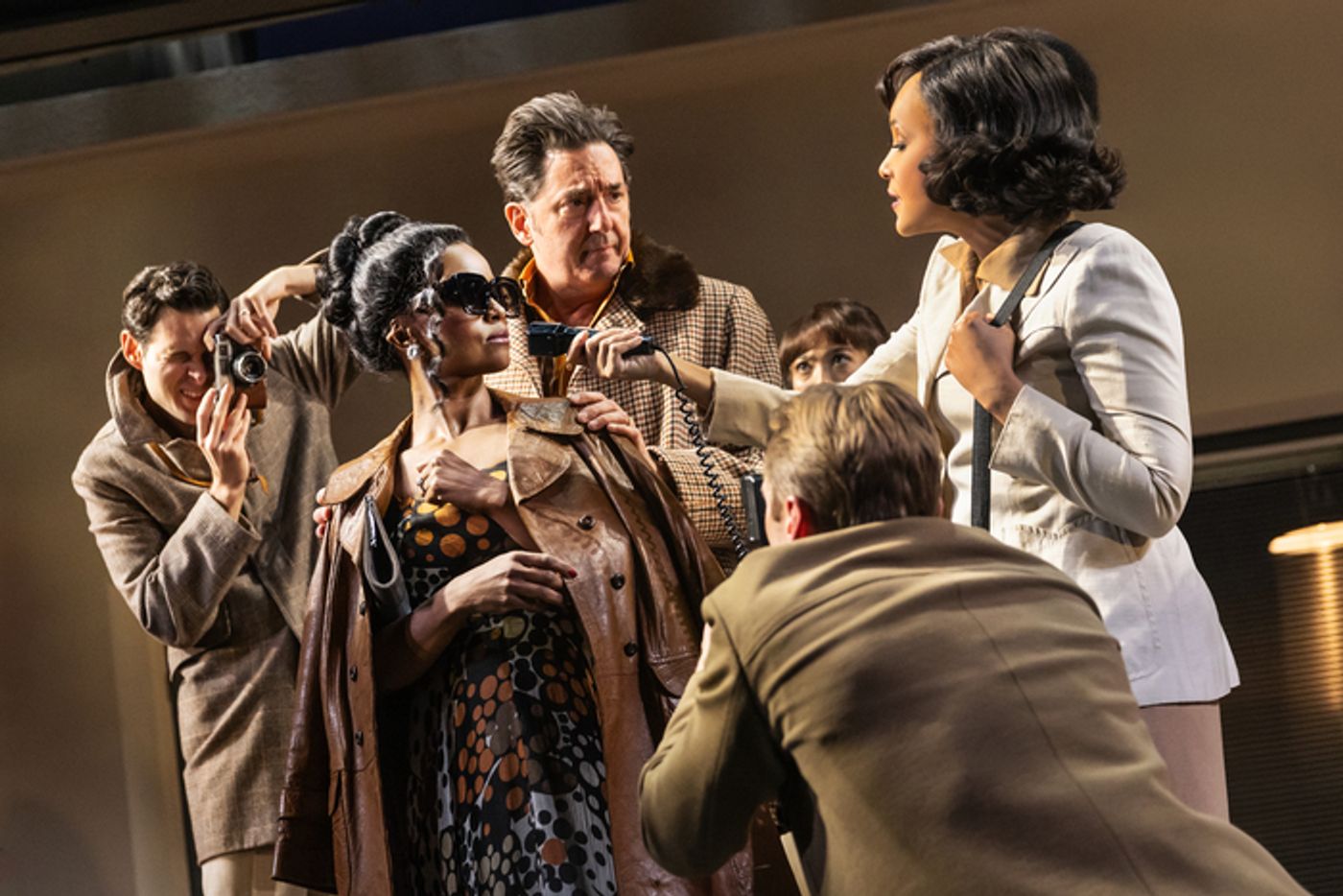 Photos: First Look at Daniel Radcliffe, Jonathan Groff, Lindsay Mendez & More in MERRILY WE ROLL ALONG on Broadway  Image