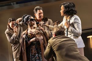 Krystal Joy Brown, Reg Rogers, Natalie Wachen & the company Photo