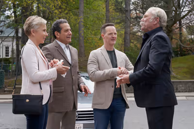 Traylor Howard as Natalie Teeger, Tony Shalhoub as Adrian Monk, Jason Gray-Stanford a Photo