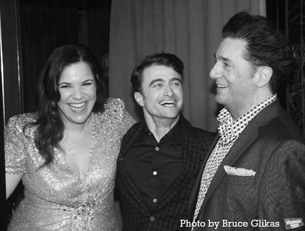 Lindsay Mendez, Daniel Radcliffe and Reg Rogers Photo