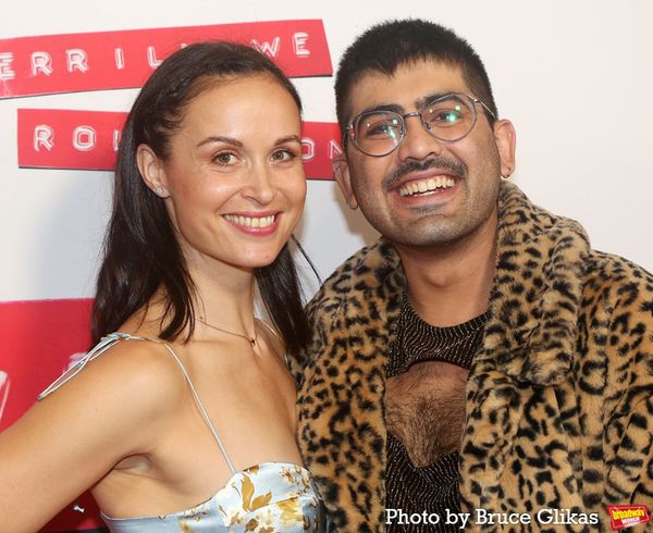 Associate Choreographer Mandie Rapoza and Associate Director Ryan Dobrin Photo