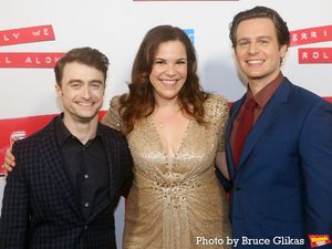 Daniel Radcliffe, Lindsay Mendez and Jonathan Groff Photo