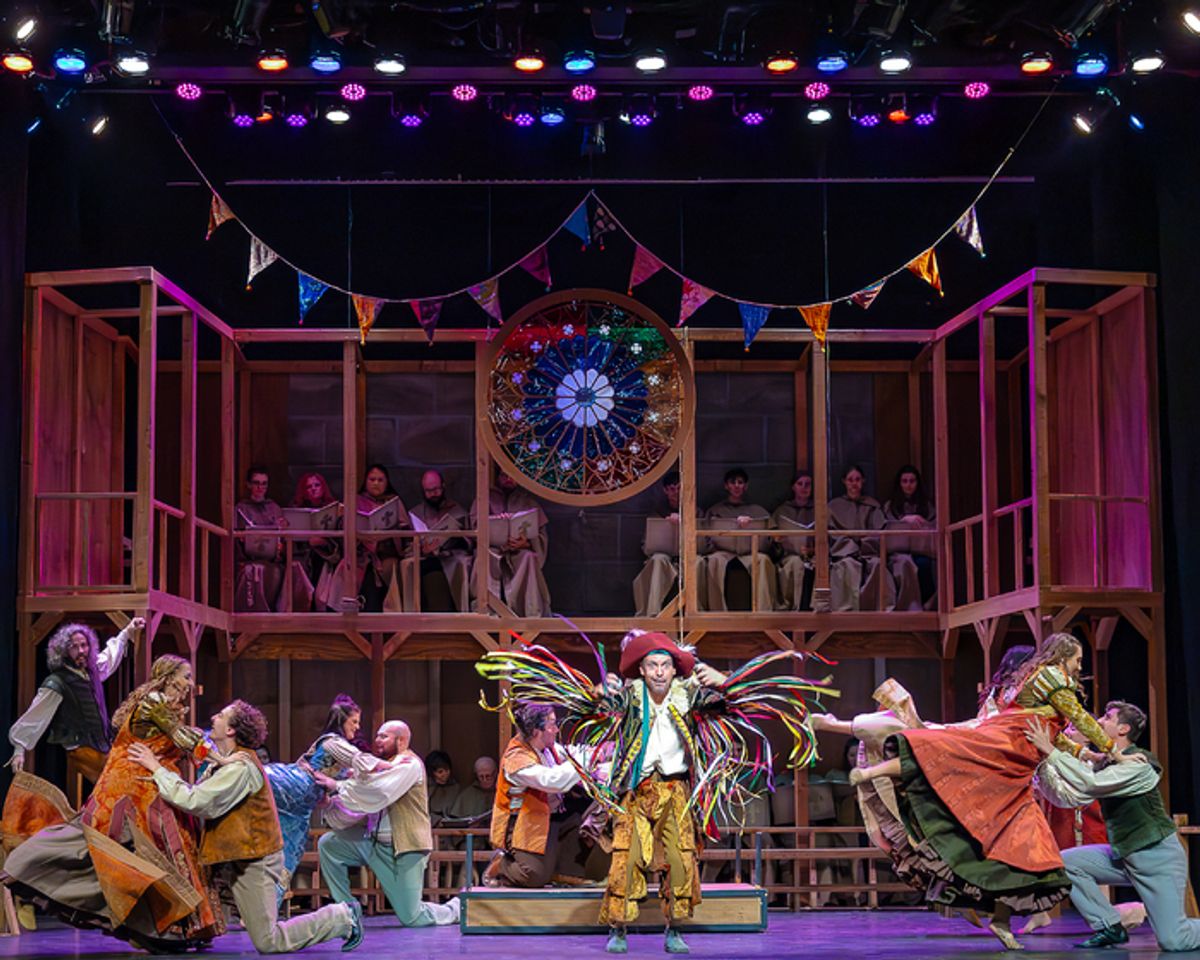 Zach Love and the Company of The Hunchback of Notre Dame at 