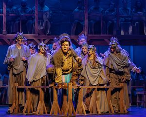 Zach Love and the Company of The Hunchback of Notre Dame @ BroadwayWorld Zach Love and the Company of The Hunchback of Notre Dame Photo