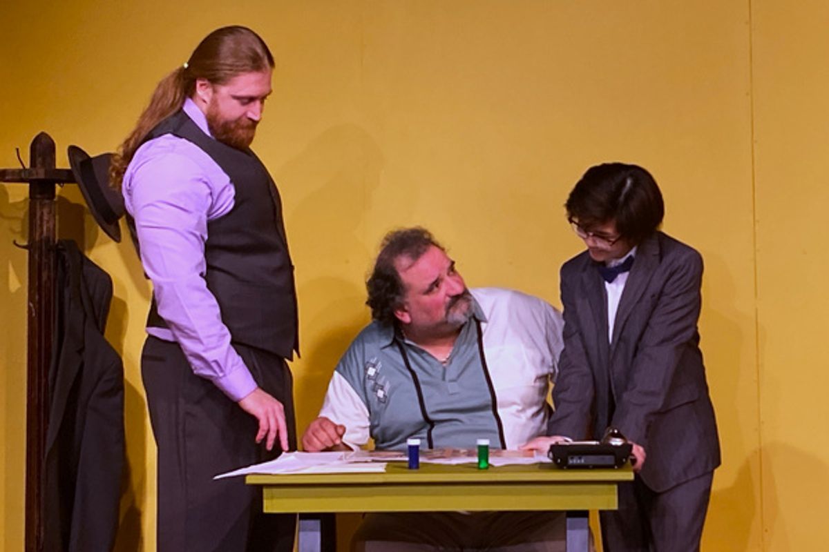 Esh Ryans, Steve Lobis, Emile Wong at 