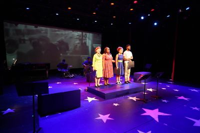 Lori Wilner, Cicily Daniels Ashley LaLonde, Julius Thomas III Photo