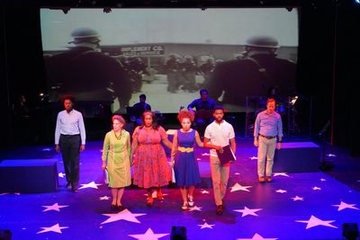 Garrick Vaughan, Lori Wilner, Cicily Daniels, Ashley LaLonde,
Julius Thomas III, Mich Photo