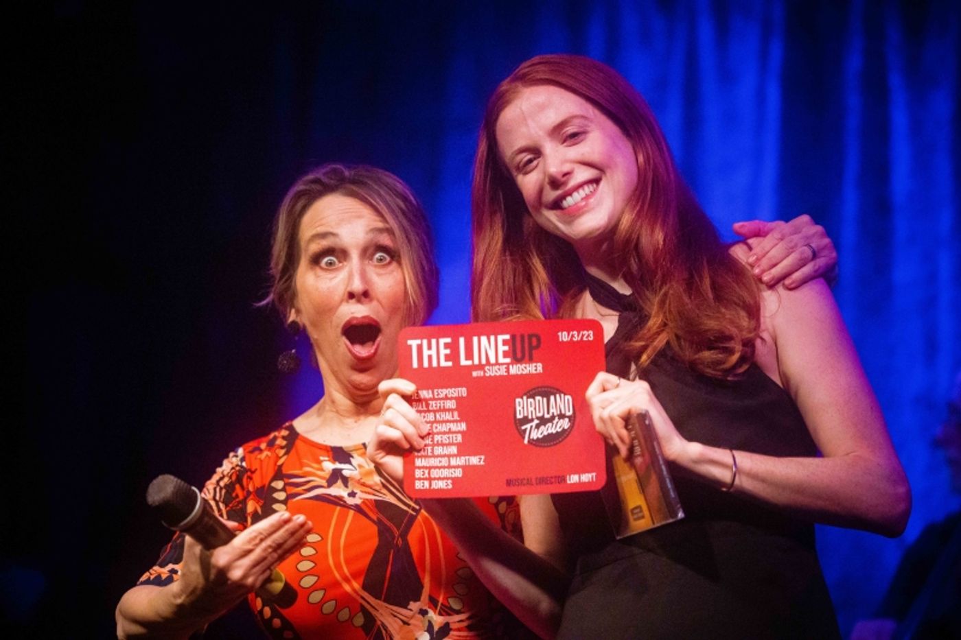 Photos: October 3rd THE LINEUP WITH SUSIE MOSHER at Birdland Theater Photos: October 3rd THE LINEUP WITH SUSIE MOSHER at Birdland Theater Image