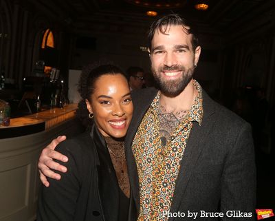 Anna Uzele and Glenn Vasaturo Photo