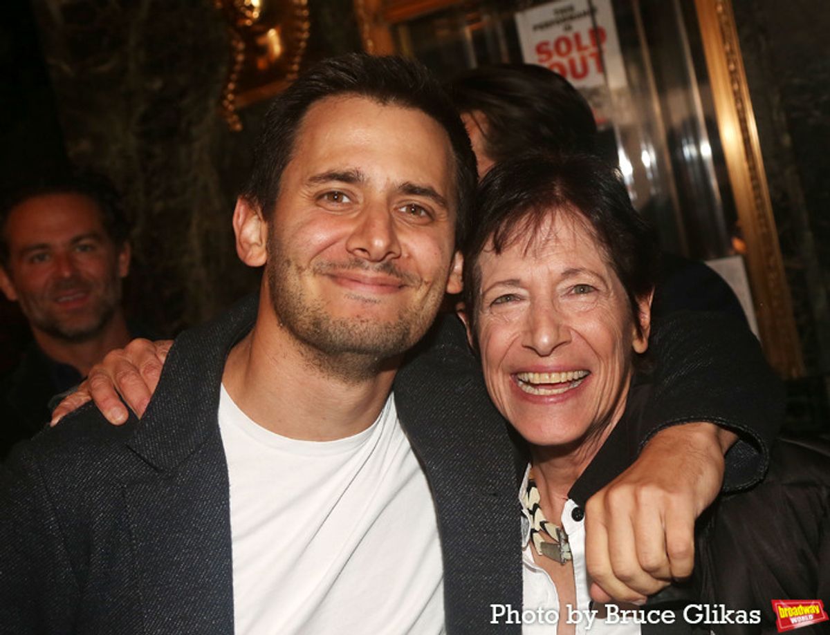 Benj Pasek and Kathy Hirsh-Pasek at 