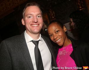 Derek Oosterman and Nikki M. James @ BroadwayWorld Derek Oosterman and Nikki M. James Photo