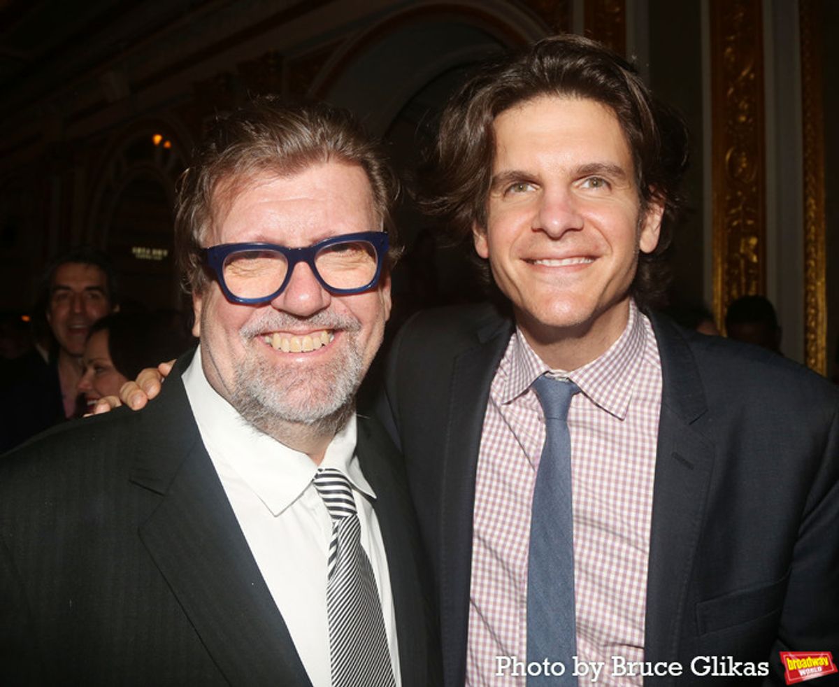 Oskar Eustis and Alex Timbers at 