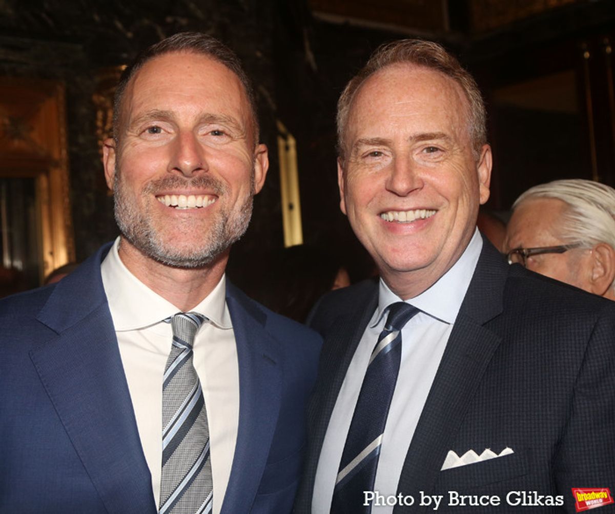 Stephen Loguidice and Robert Greenblatt at 