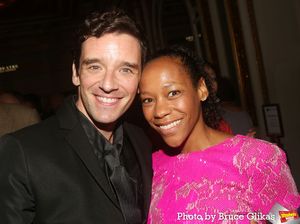Michael Urie and Nikki M. James @ BroadwayWorld Michael Urie and Nikki M. James Photo
