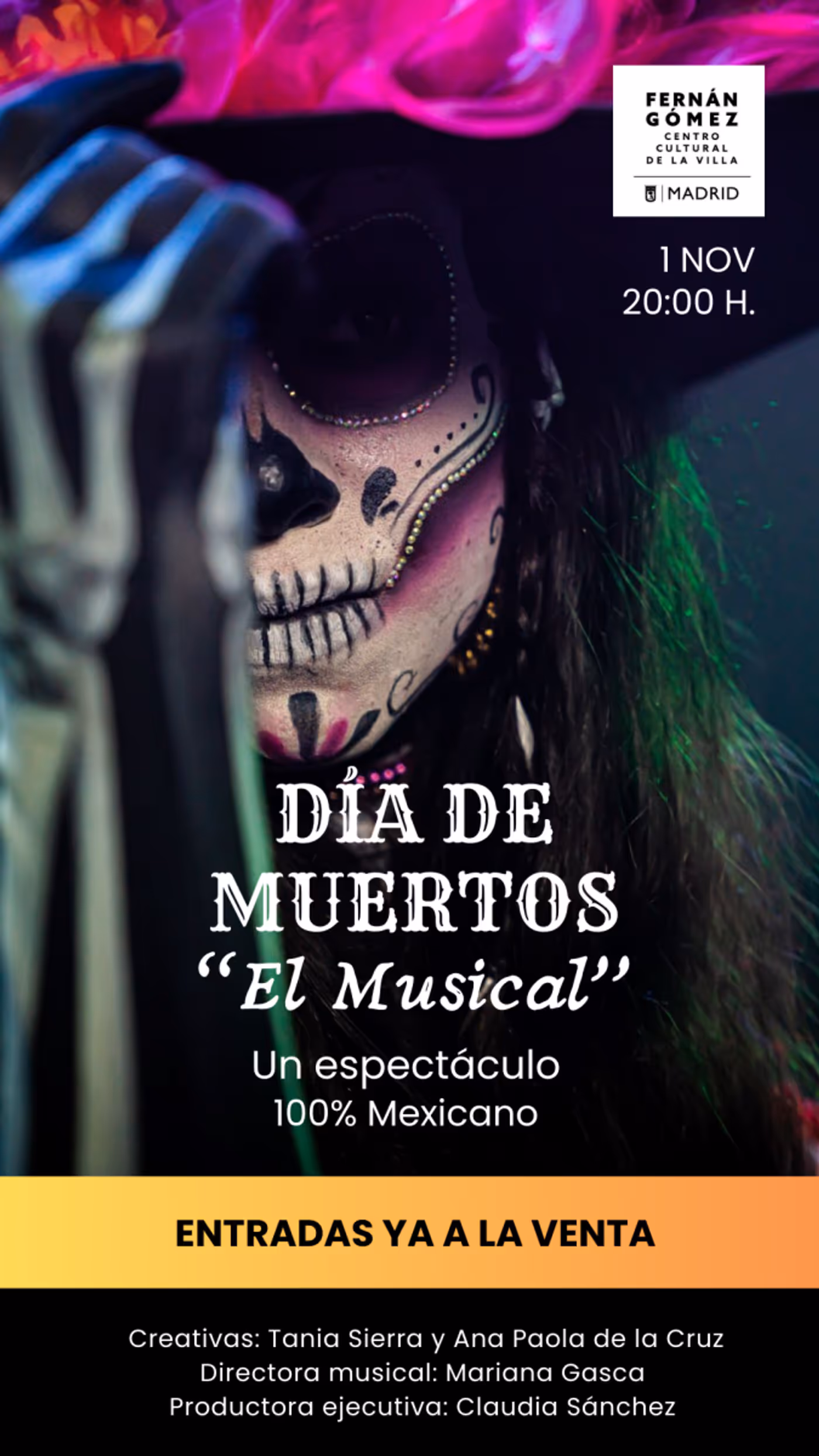 El Fernán Gómez acoge el estreno de DIA DE MUERTOS en Madrid  Image