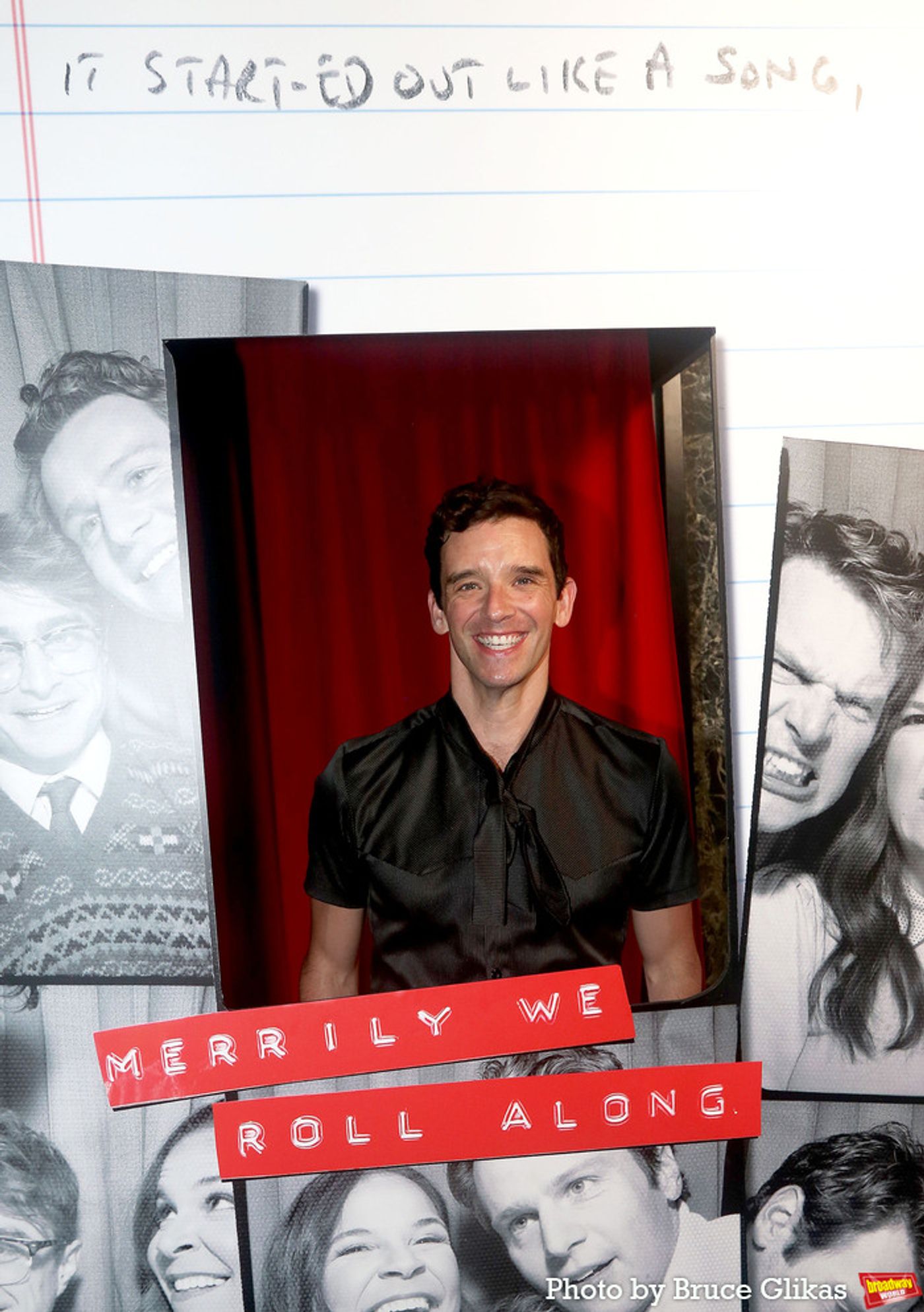 Photos: Cynthia Erivo, Zachary Quinto, Victoria Clark & More Pose in MERRILY WE ROLL ALONG Photo Booth  Image