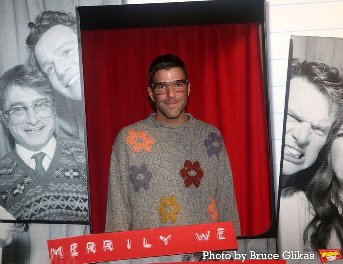 Photos: Cynthia Erivo, Zachary Quinto, Victoria Clark & More Pose in MERRILY WE ROLL ALONG Photo Booth — photo 4 of 9