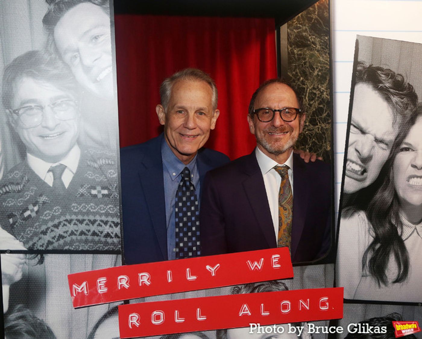 Photos: Cynthia Erivo, Zachary Quinto, Victoria Clark & More Pose in MERRILY WE ROLL ALONG Photo Booth  Image