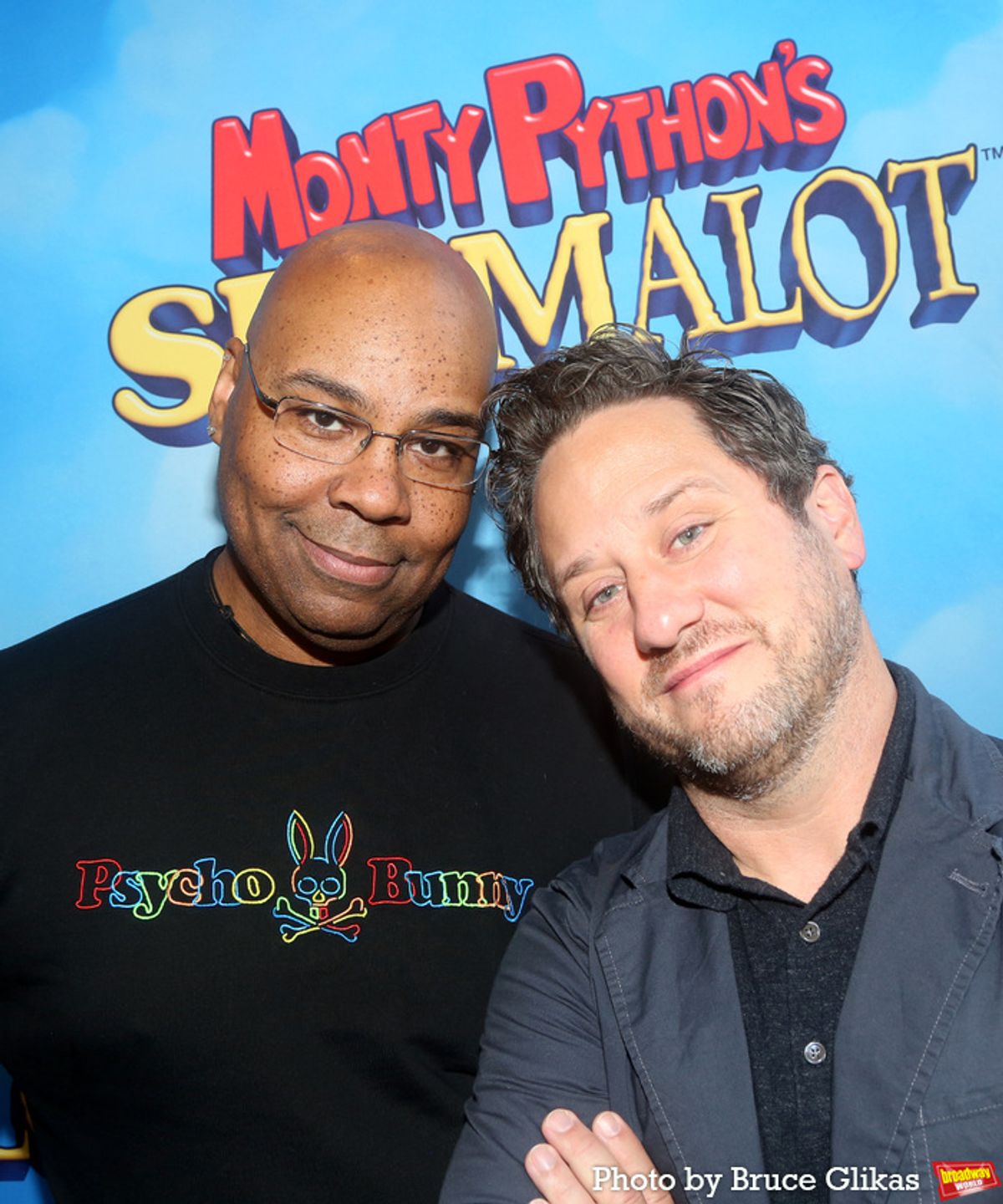 James Monroe Iglehart and Christopher Fitzgerald at 