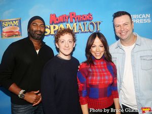 Nik Walker, Ethan Slater, Leslie Rodriguez Kritzer and Taran Killam Photo