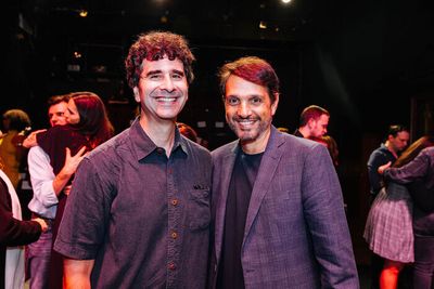 John Cariani and Ralph Macchio Photo