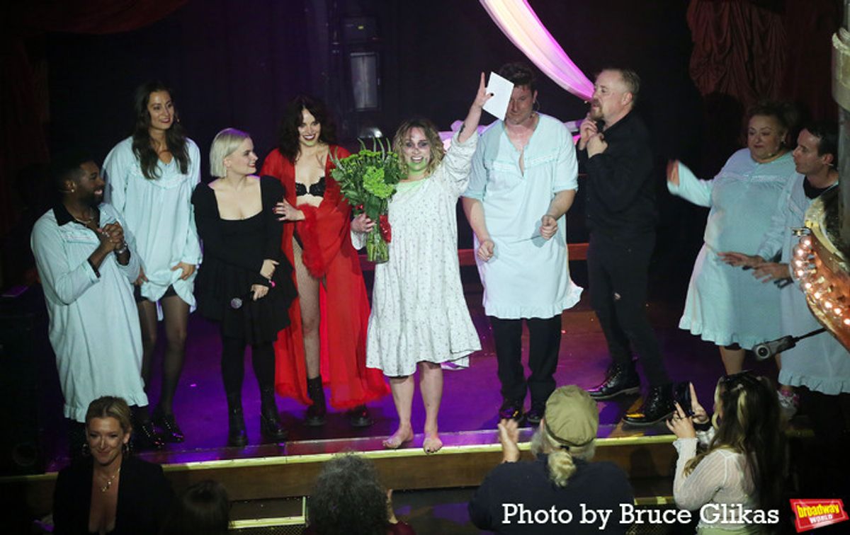 Emma Hunton and The Cast of 'Exorcistic' at 