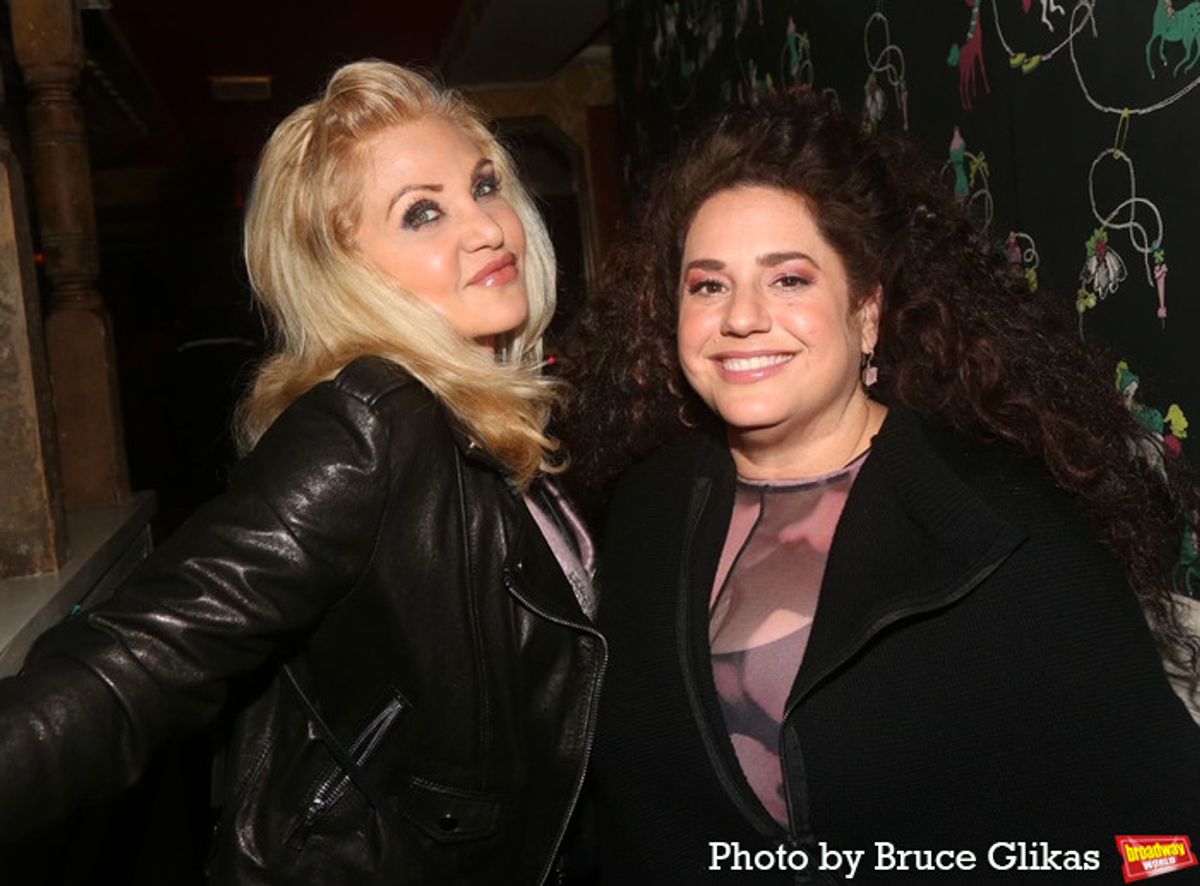 Orfeh and Marissa Jaret Winokur at 