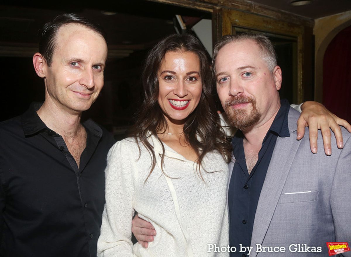 Jesse Merlin, Leigh Wulff and Michael Shaw Fisher at 