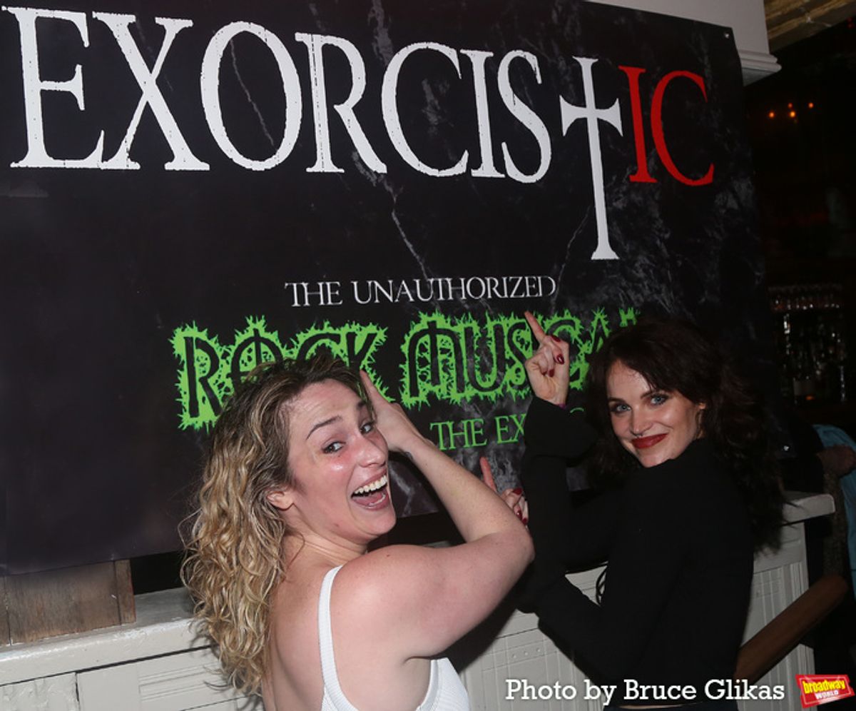 Emma Hunton and Lindsay Heather Pearce at 