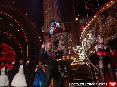 Tituss Burgess and The Cast of "Moulin Rouge! The Musical" Photo