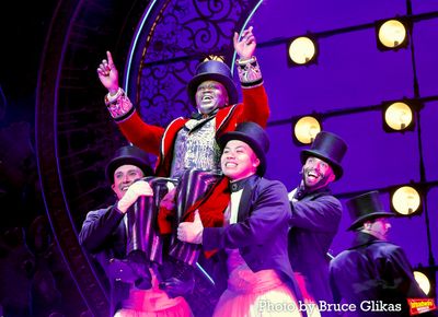 Tituss Burgess and The Cast of "Moulin Rouge! The Musical" Photo