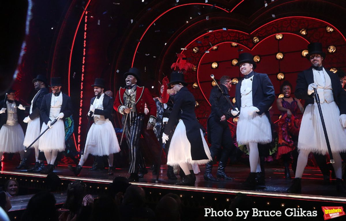 Tituss Burgess and The Cast of 'Moulin Rouge! The Musical' at 