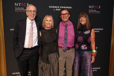 Jerry Zucker, Janet Zucker, Derrick Rossi and Kay Unger  Photo