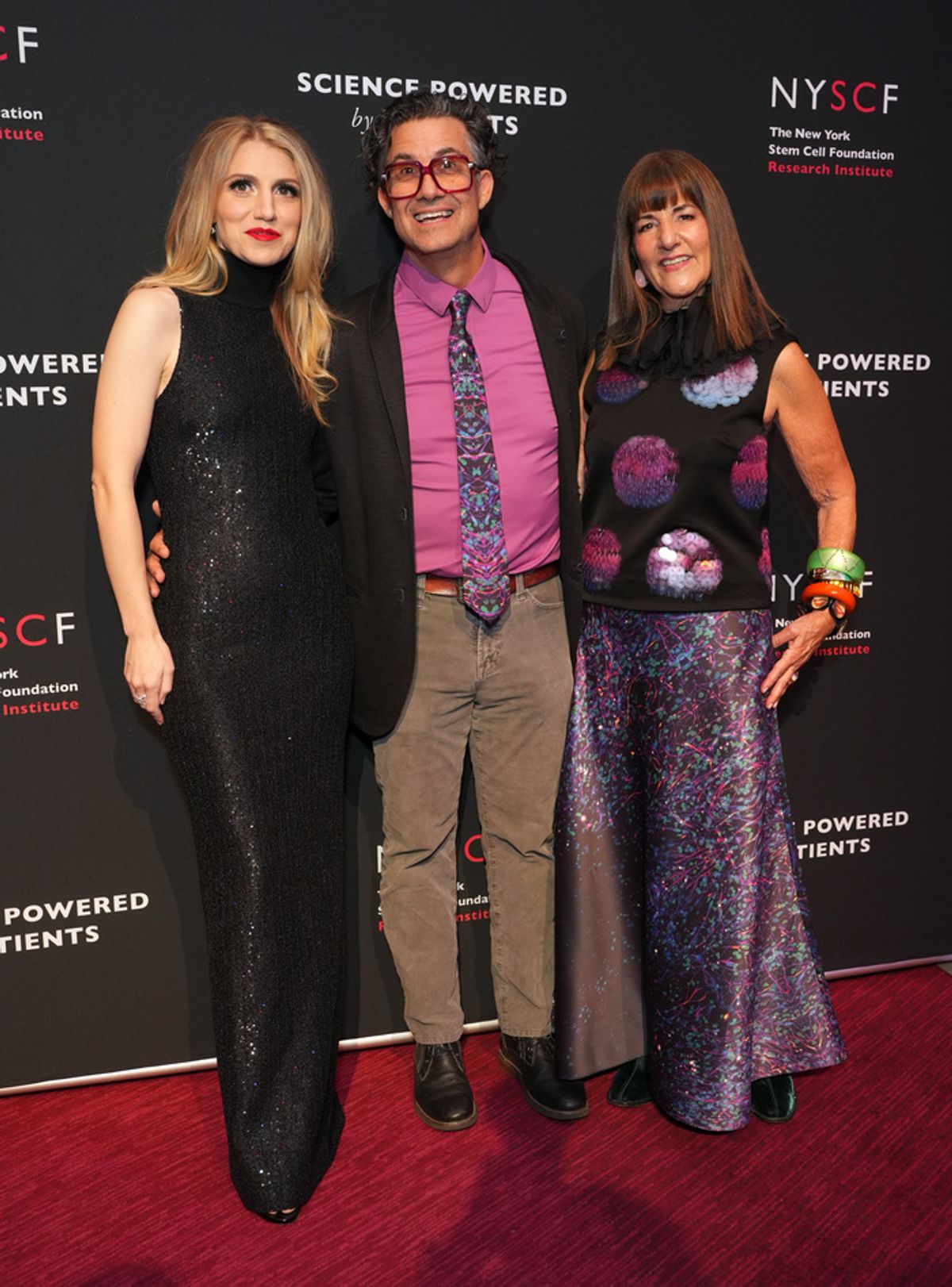 Annaleigh Ashford, Derrick Rossi and Kay Unger  at 