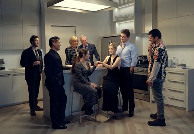 Mark Jacobson, Brian Lee Huynh, Wendie Malick, Lauren Worsham, Richard Bekins, Bella  Photo