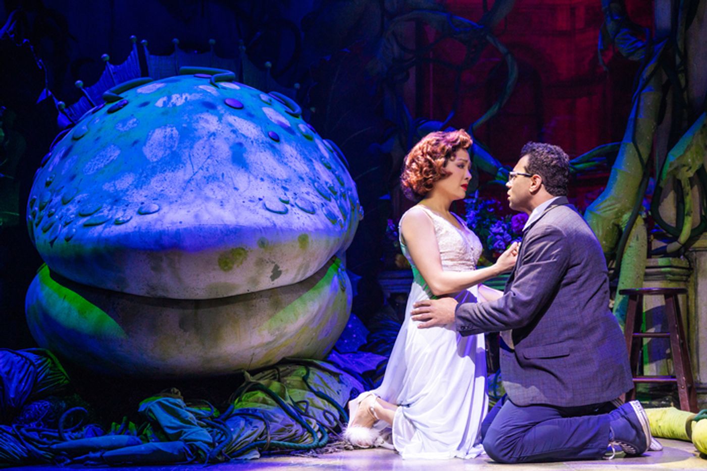 Photos: Corbin Bleu & Constance Wu in LITTLE SHOP OF HORRORS  Image