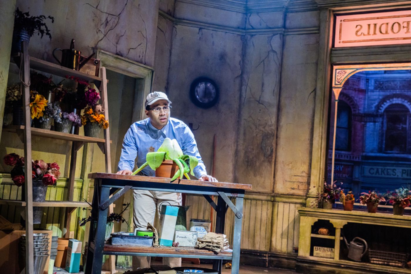 Photos: Corbin Bleu & Constance Wu in LITTLE SHOP OF HORRORS  Image