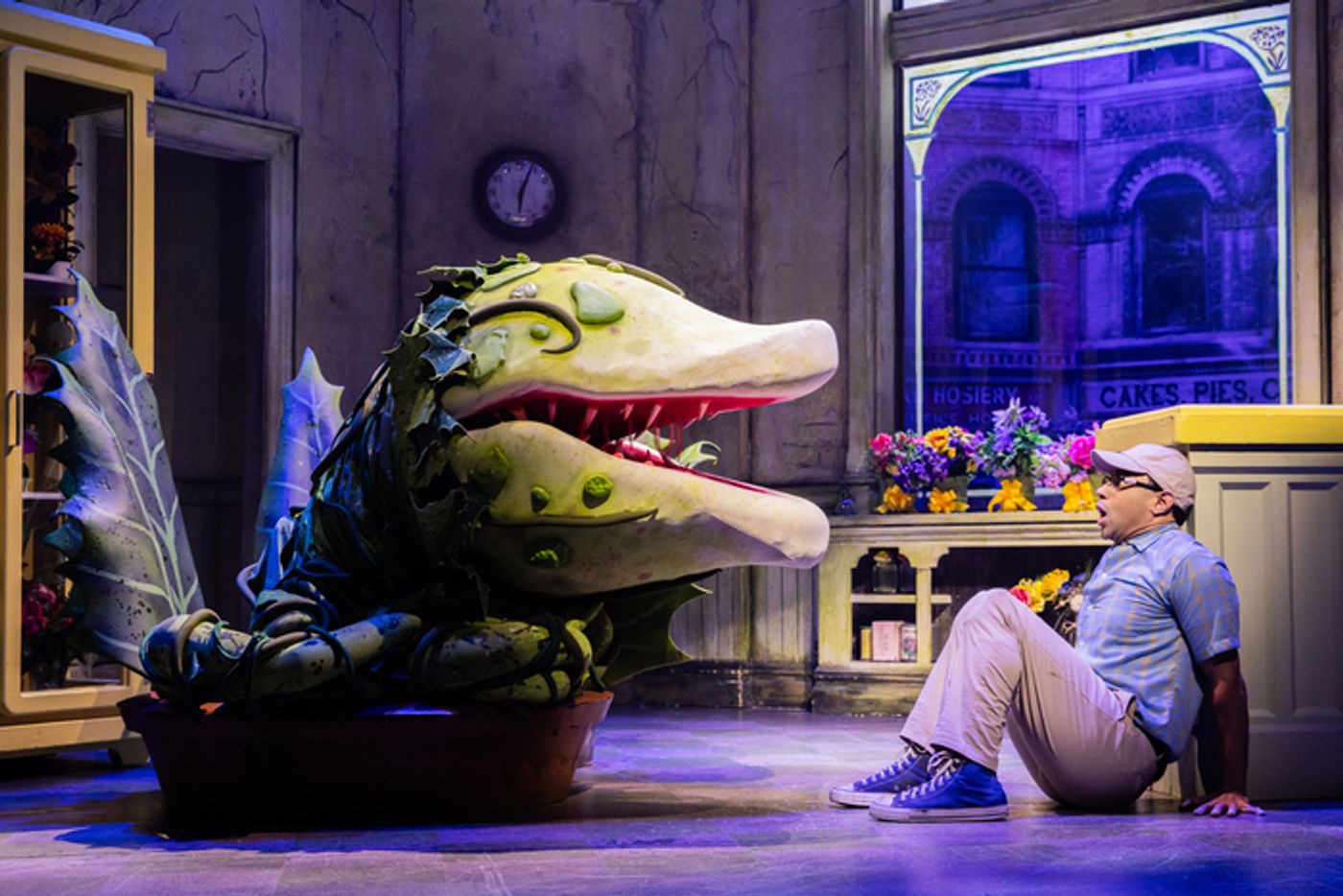 Photos: Corbin Bleu & Constance Wu in LITTLE SHOP OF HORRORS  Image
