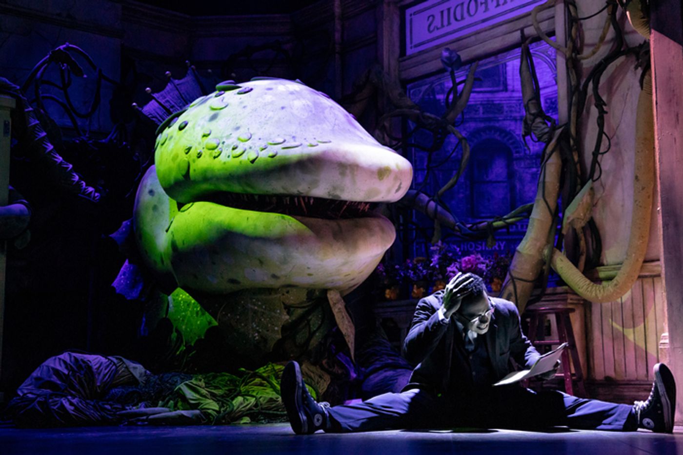 Photos: Corbin Bleu & Constance Wu in LITTLE SHOP OF HORRORS  Image