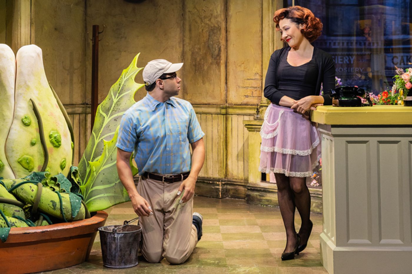 Photos: Corbin Bleu & Constance Wu in LITTLE SHOP OF HORRORS  Image