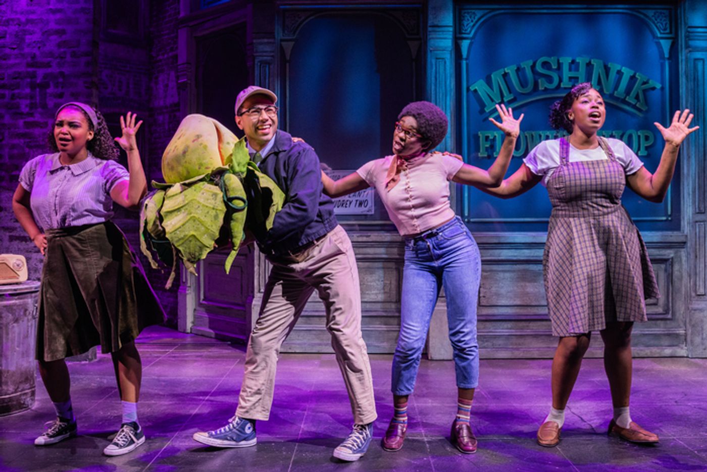 Photos: Corbin Bleu & Constance Wu in LITTLE SHOP OF HORRORS  Image