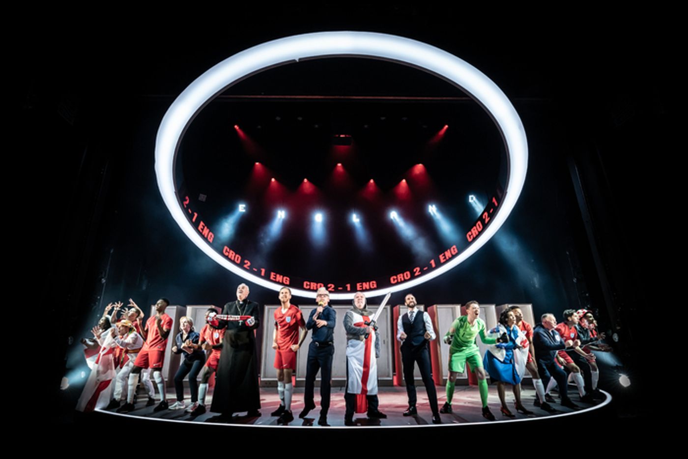 Photos: First Look at West End Transfer of the National Theatre's DEAR ENGLAND  Image